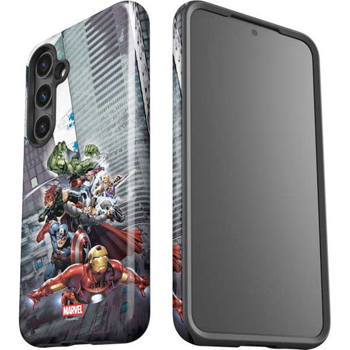 Marvel Avengers Attack Galaxy S25 Impact Case